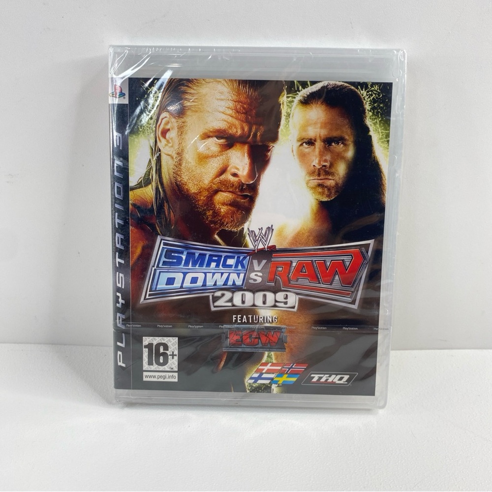 WWE SmackDown vs Raw 2009 PlayStation 3 PS3 New Sealed